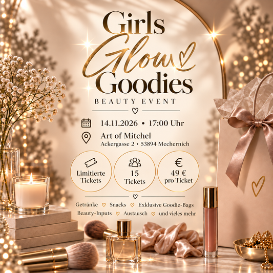 Girls Glow Goodies – Event Ticket | 14.11.2026